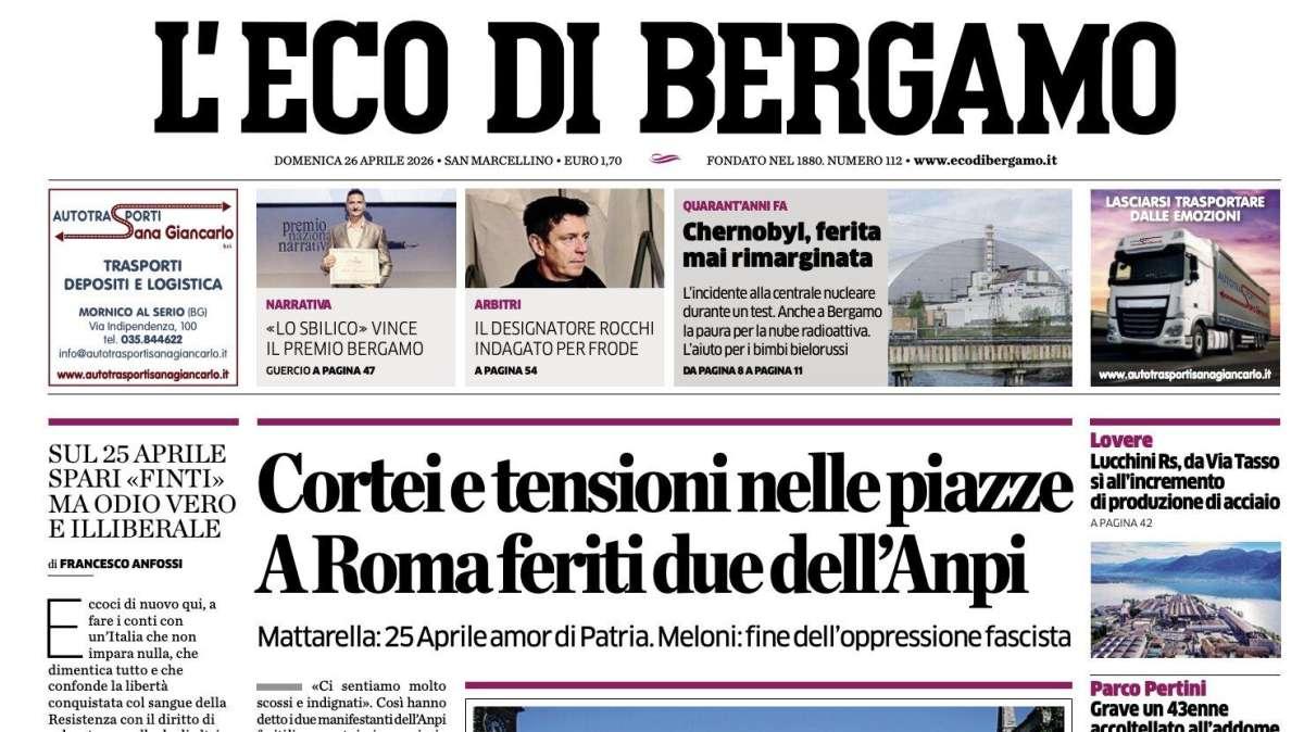 PRIMA PAGINA - L'Eco di Bergamo: "Cagliari-Atalanta asse molto caldo nel calcio mercato"