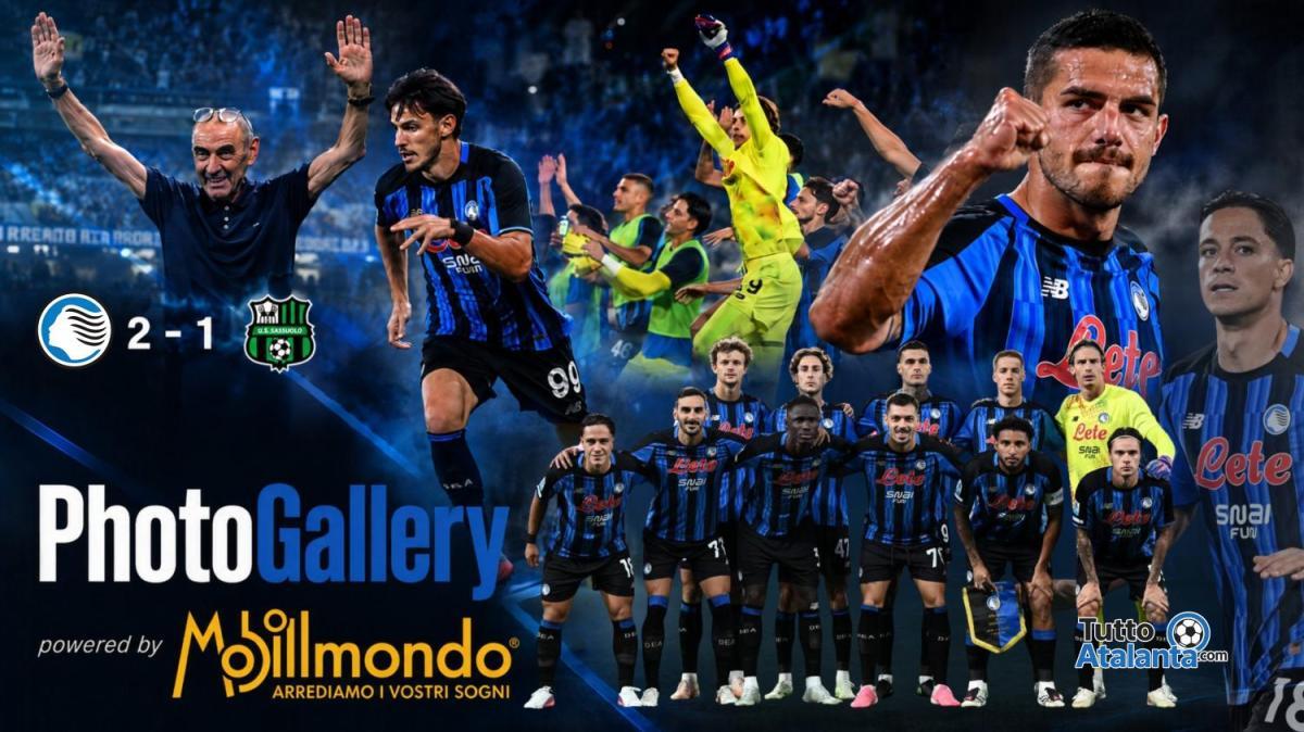 Photogallery Mobilmondo Osio Sotto, gli scatti più belli della sfida Atalanta-Sassuolo