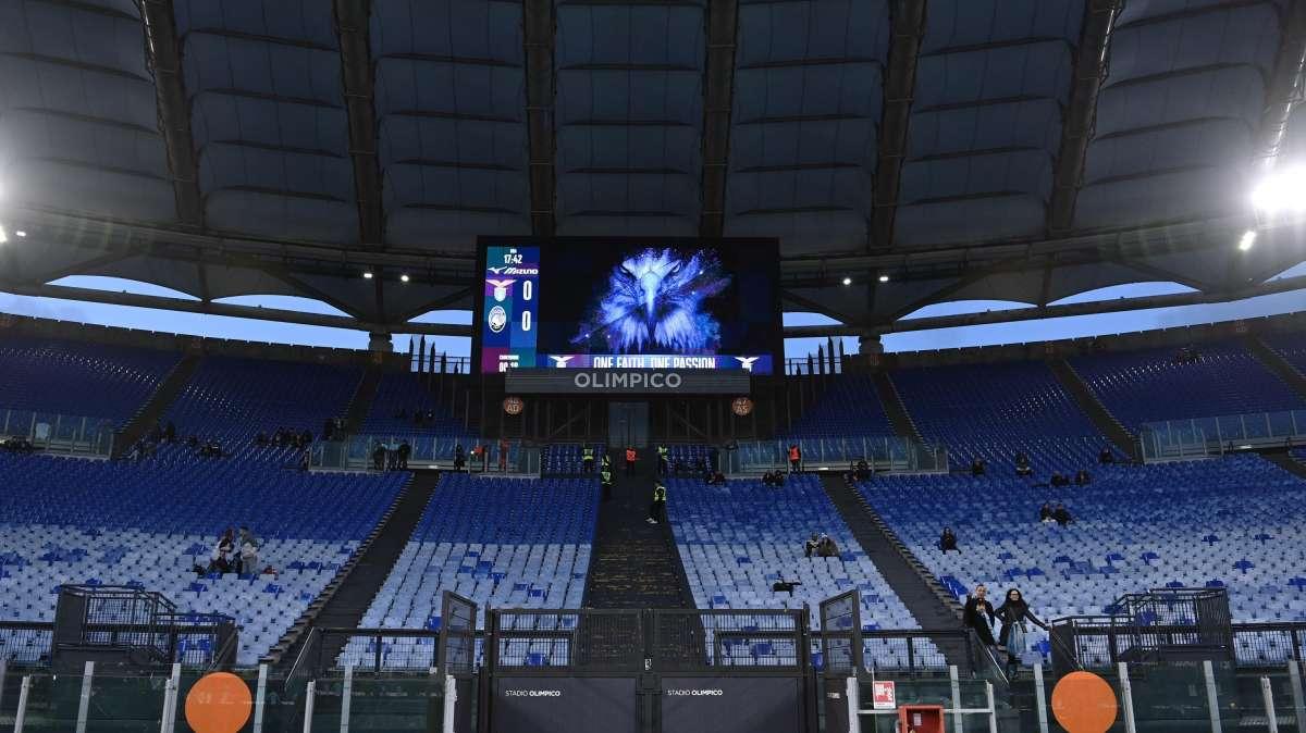 Olimpico quasi vuoto per Lazio-Atalanta: clima teso dopo il ko di Torino