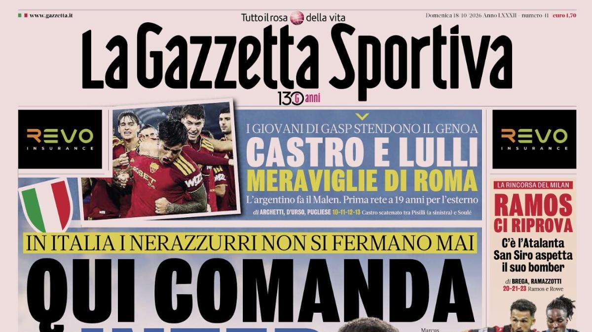 PRIMA PAGINA – La Gazzetta Sportiva: "Ramos ci riprova"