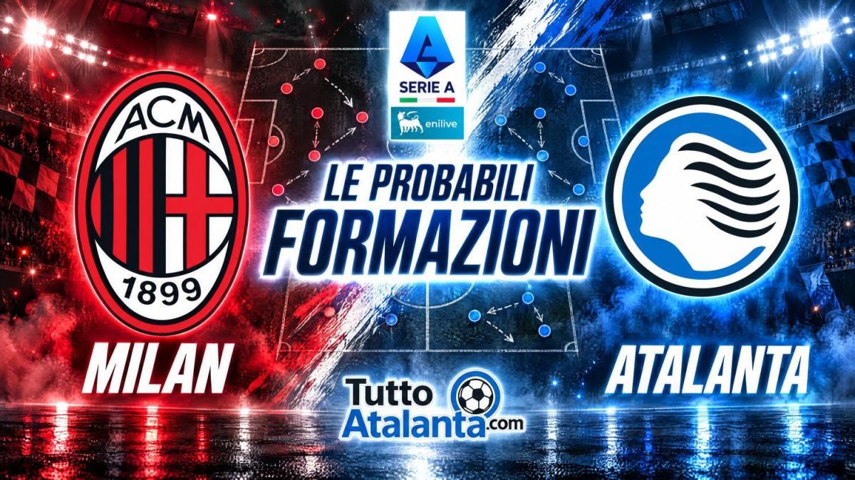 Milan-Atalanta, le probabili formazioni