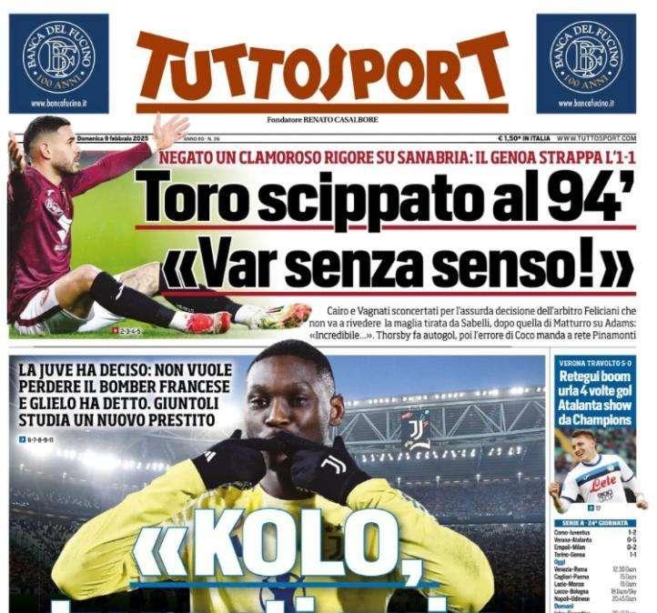 La Juventus non vuole perdere Kolo Muani, l'apertura di Tuttosport: "Tu resti qui"