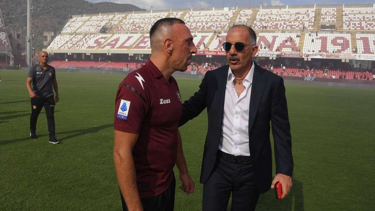 Salernitana, carica Ribery: "Il passato non conta, voglio salvare la Salernitana"