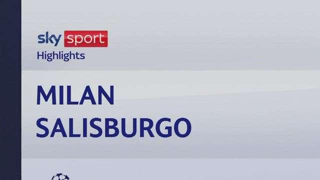 VIDEO - Poker del Milan al Salisburgo e ottavi di Champions in tasca: gol e highlights