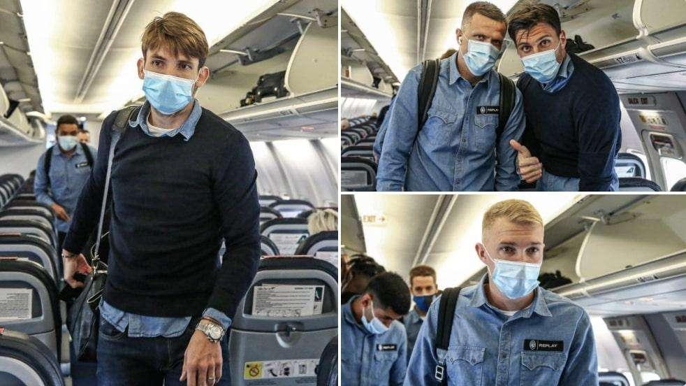 FOTO - La Dea in partenza per Roma 
