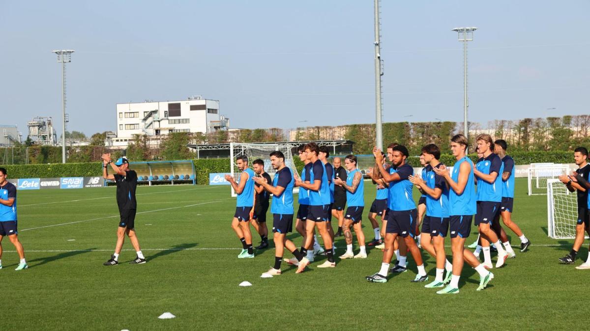Rivivi / Allenamento concluso a Zingonia. Raspadori in grande spolverlo, regalo finale per i tifosi