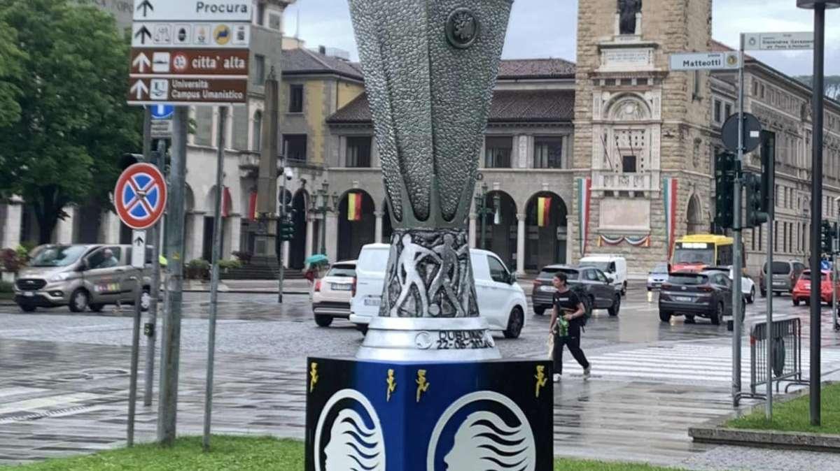 Il pellegrinaggio della riproduzione dell'Europa League in provincia di Bergamo: tutte le date 