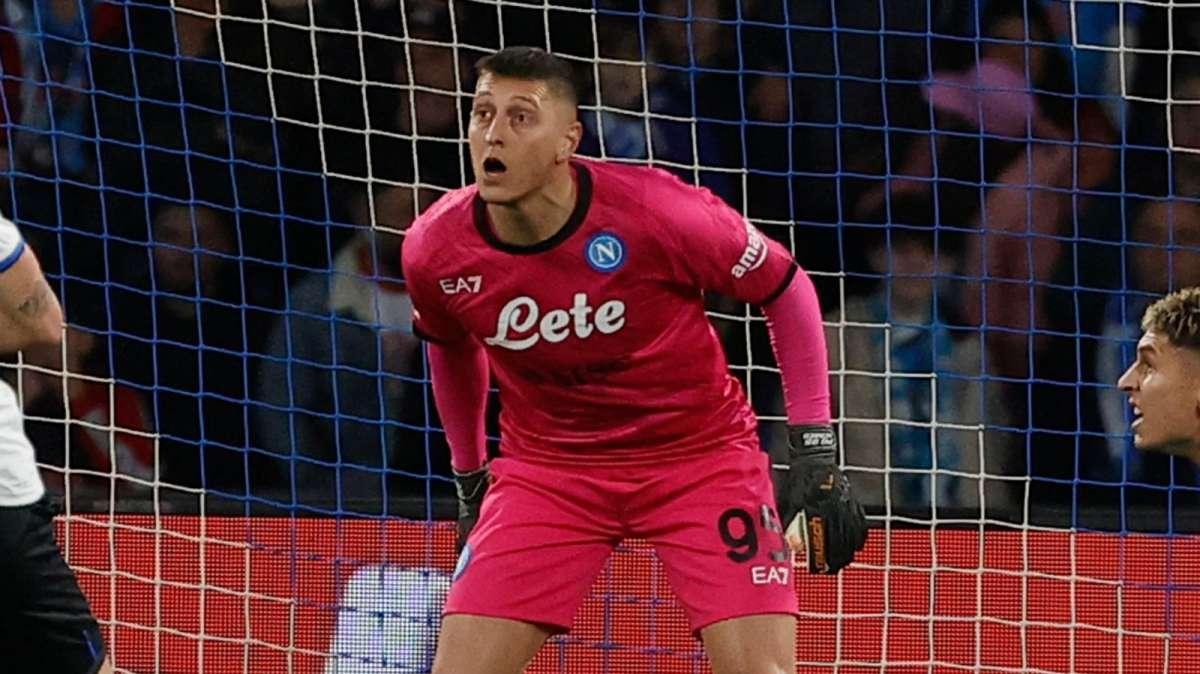 Napoli, Gollini dopo l'esordio: "Con questi ragazzi e con questi tifosi è tutto più facile"