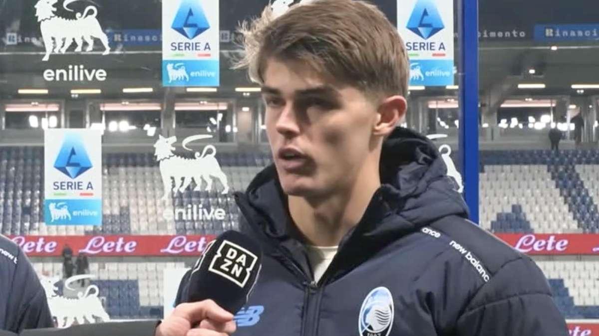 De Ketelaere a DAZN: "Lookman mancherà, ma abbiamo qualità per andare avanti. Palladino? Ci chiede di divertirci attaccando"