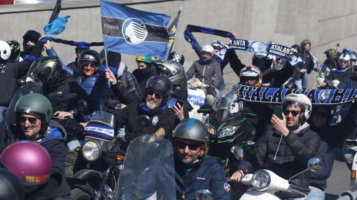 Curva Nord, motorata confermata verso Clusone: maltempo battuto dalla passione nerazzurra