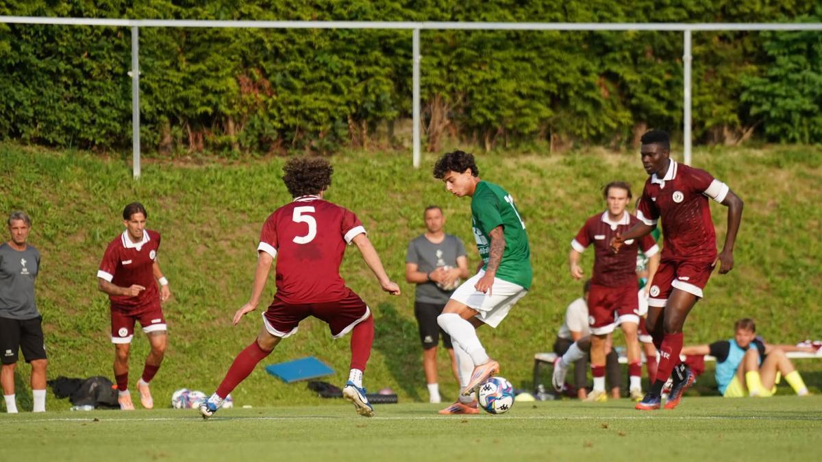 Arezzo, pari con la Folgore Caratese: stasera il test con l'Atalanta
