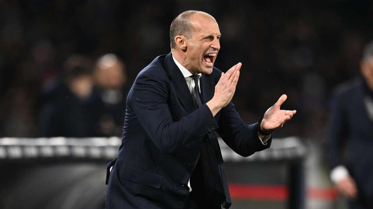 Napoli-Juventus 2-1, Allegri: "Dobbiamo prepararci ora bene per l'Atalanta"