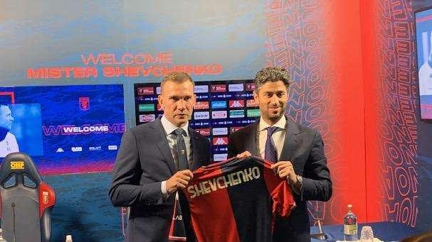 Genoa, ufficiale lo staff di Shevchenko. Tassotti vice e c'è anche Valerio Fiori