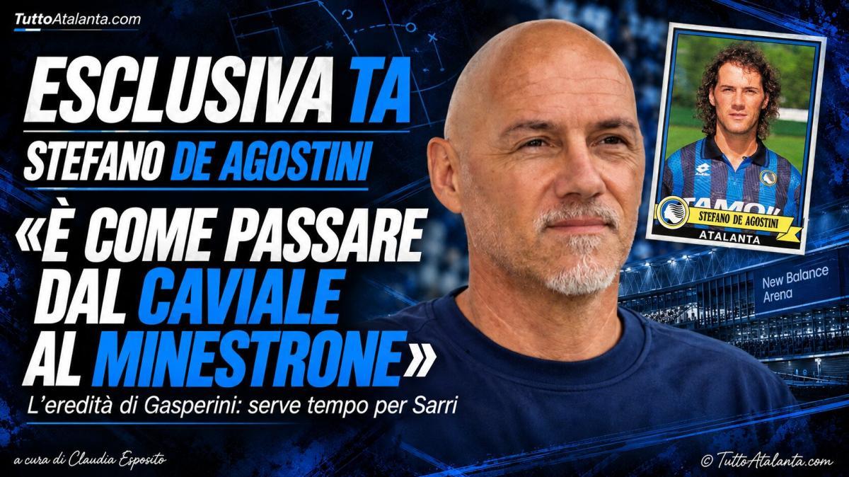 Stefano De Agostini a TA: "È come passare dal caviale al minestrone"