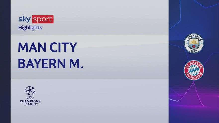 VIDEO, Champions / Manchester City-Bayern Monaco 3-0: gol e highlights