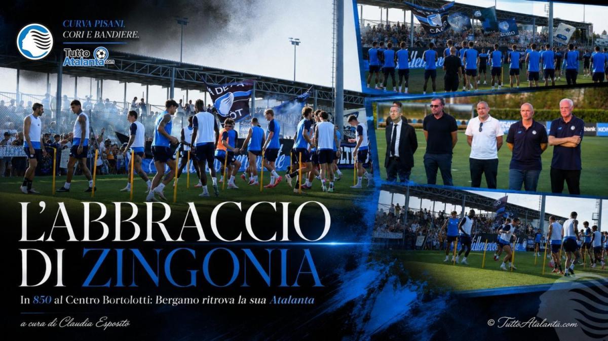 Ottocentocinquanta cuori a Zingonia: l'abbraccio che Bergamo aspettava