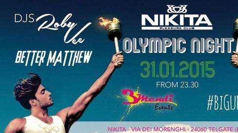 Olympic Night al Nikita (Grumello) - Stasera by 3Mendi Events & BigUp