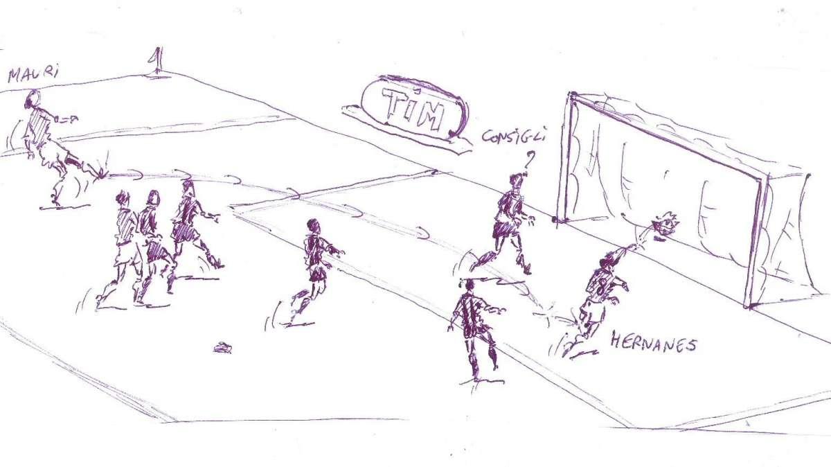 La vignetta di Atalanta-Lazio. Hernanes non perdona