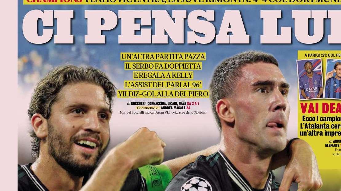 PRIMA PAGINA - La Gazzetta dello Sport: "Ci pensa lui"