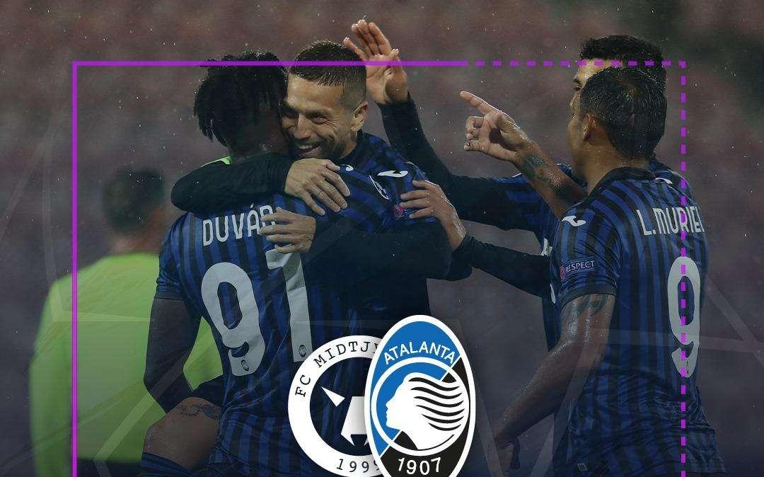 Dal 4-0 di Zagabria allo 0-4 di Herning. L'Atalanta si presenta con goleada in Champions
