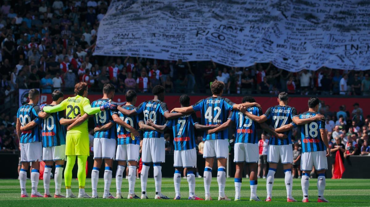 Baresi, il De Kuip si ferma: l'omaggio prima di Feyenoord-Atalanta