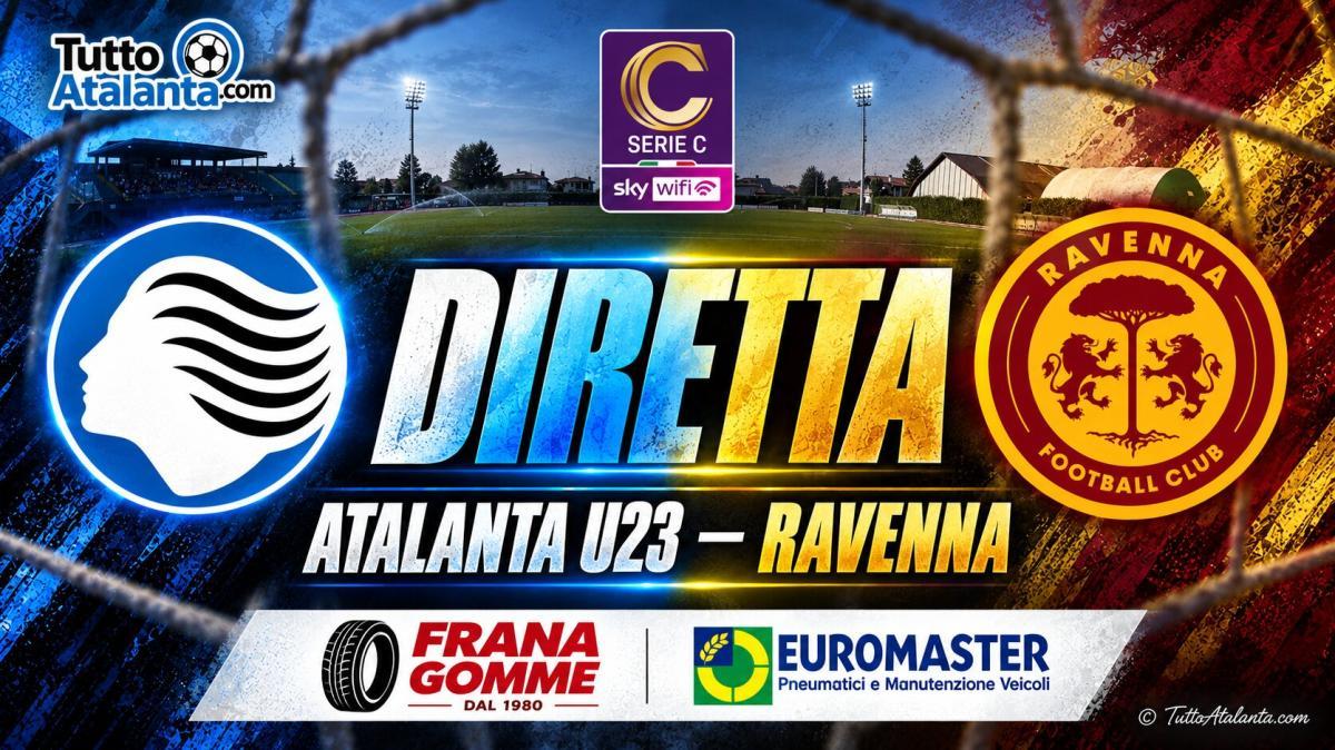 DIRETTA SERIE C / ATALANTA U23-RAVENNA Frana Gomme Madone, calcio d'inizio ore 12:30
