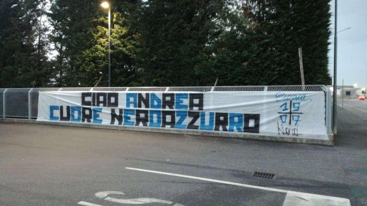 Curva Atalanta dedica il proprio saluto e ricordo ad Andrea Rinaldi 