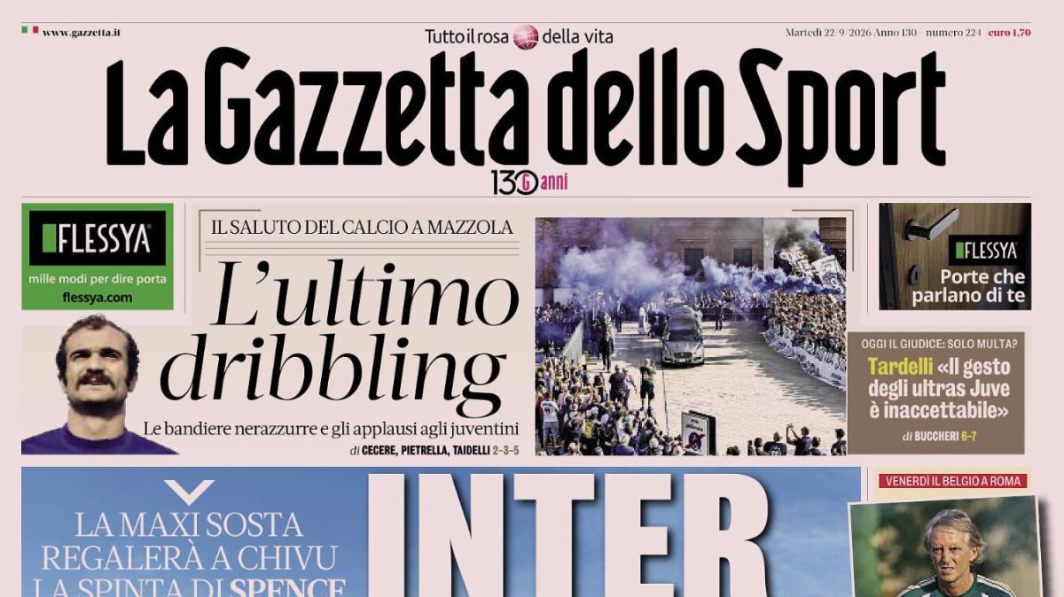 PRIMA PAGINA – La Gazzetta dello Sport: "Var, da 10 revisioni a una (e netto calo dei rigori). Errori ed effetto Orsato"