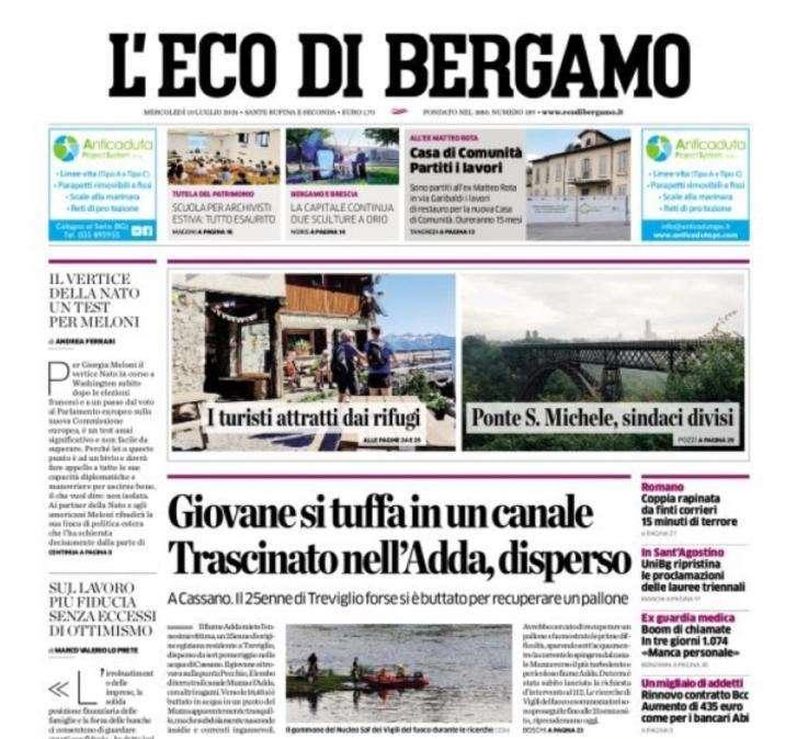 Iniziato il raduno dell’Atalanta. L’Eco di Bergamo: “Parte la stagione più lunga di sempre”
