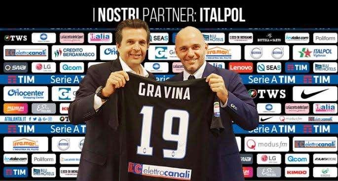 Italpol è executive Partner Atalanta B.C.