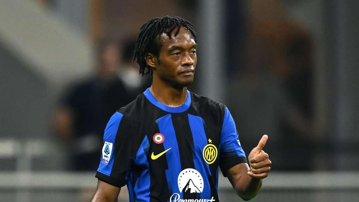 Inter, in corso la rifinitura: Cuadrado out per un'infiammazione al tendine