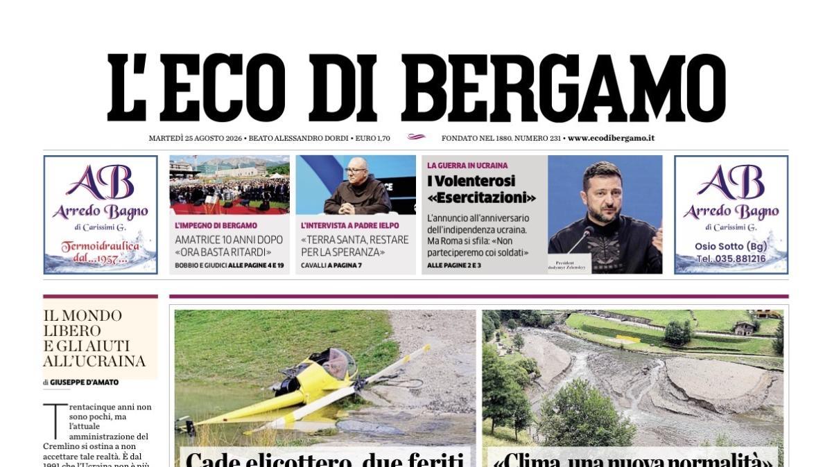 PRIMA PAGINA – L'Eco di Bergamo: "Atalanta, 35 milioni per l'esterno Rowe. Il Bologna resiste"