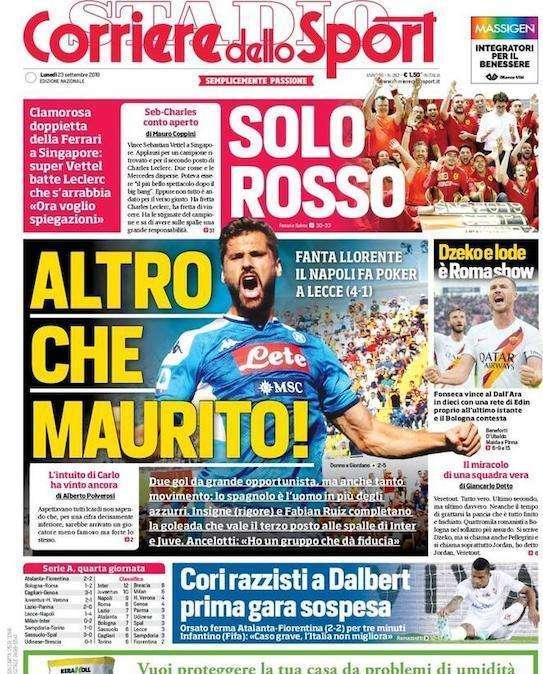 Prime pagine - "Fuga a 3", "Razzismo al Tardini: esplode l'ira della Fifa"
