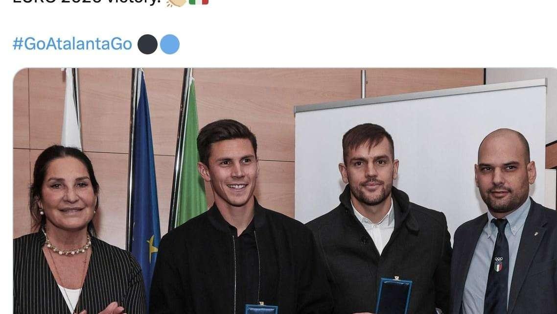 FOTO - Riconoscimento d'Onore: Toloi e Pessina premiati dal CONI di Bergamo
