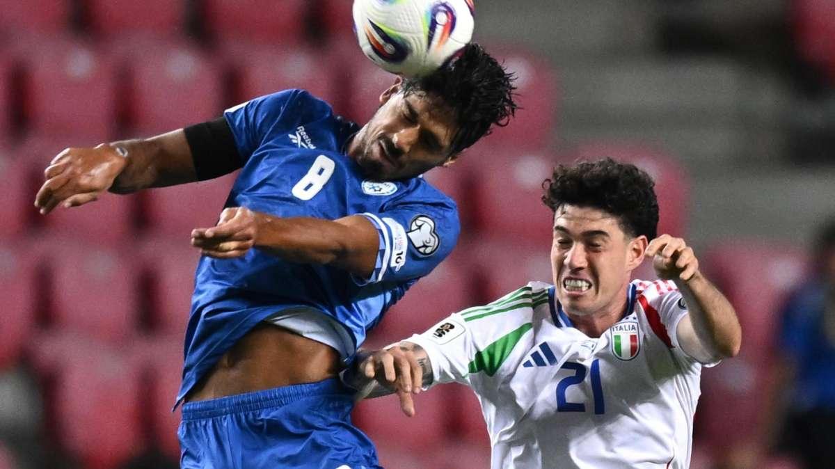 FOTO - Israele-Italia, le immagini Frana Gomme Madone LIVE 