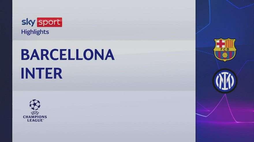 VIDEO - Barcellona-Inter 3-3: i nerazzurri sfiorano l'impresa al Camp Nou: gol e highlights