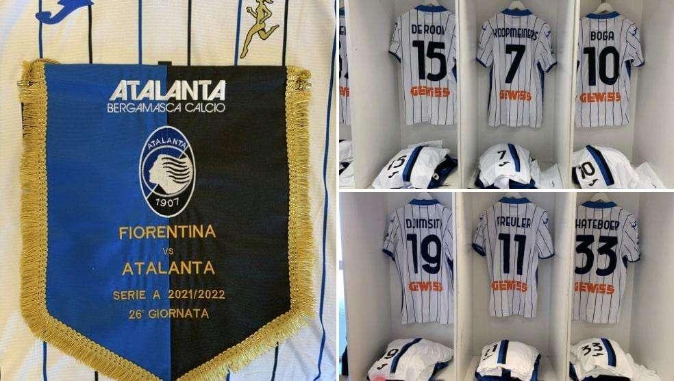 FOTO - Lo spogliatoio della Dea all'Artemio Franchi di Firenze 