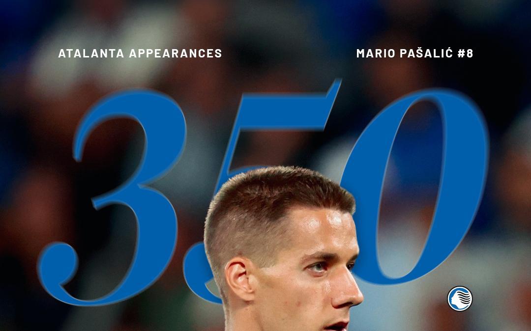 Pašalić taglia il traguardo delle 350 presenze