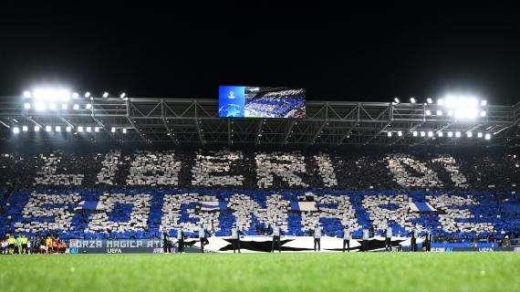 Atalanta-Real Madrid, maxi coreografia dedicata a Gian Piero Gasperini