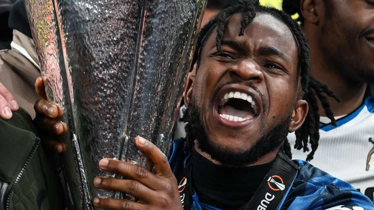 Lookman nella storia: è il primo a segnare tre reti in una finale europea dal 2012