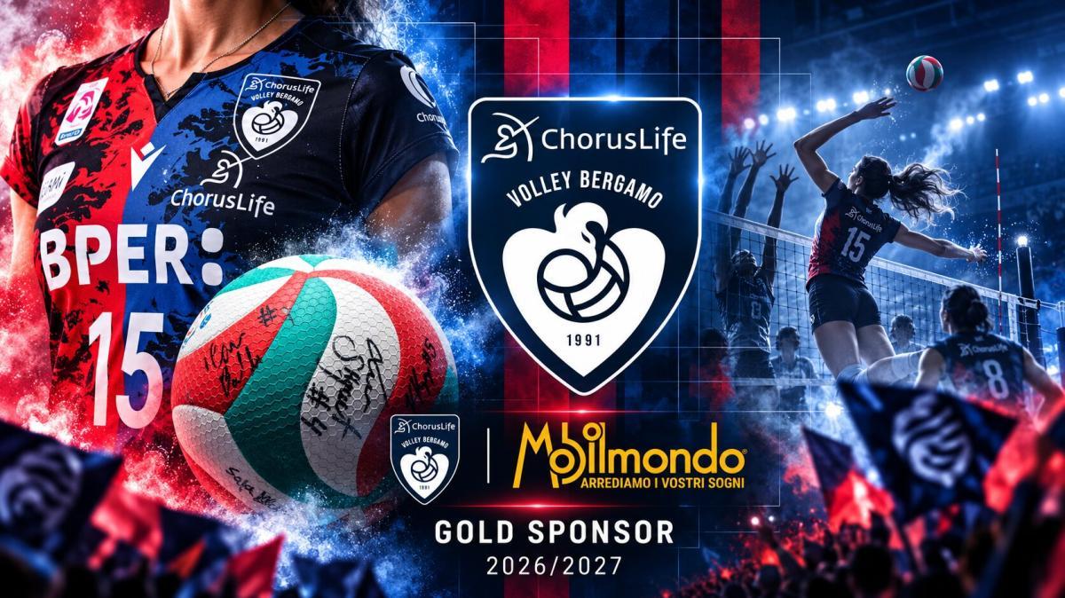 Mobilmondo alza la palla: è Gold Sponsor del Volley Bergamo