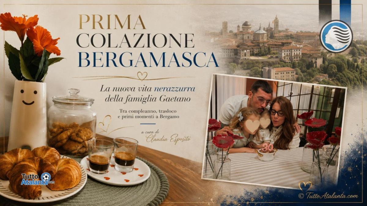 Croissant, caffè e fiori arancioni: la prima colazione bergamasca dei Gaetano