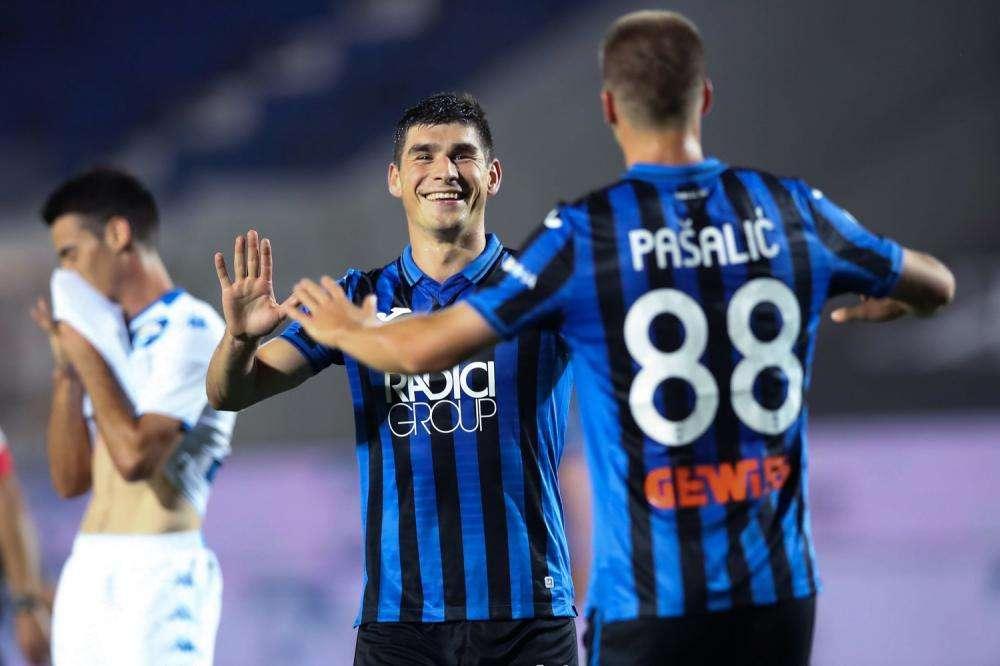 Atalanta, un tifone si abbatte sul Brescia. Secondo posto in classifica, attendendo Lazio e Inter
