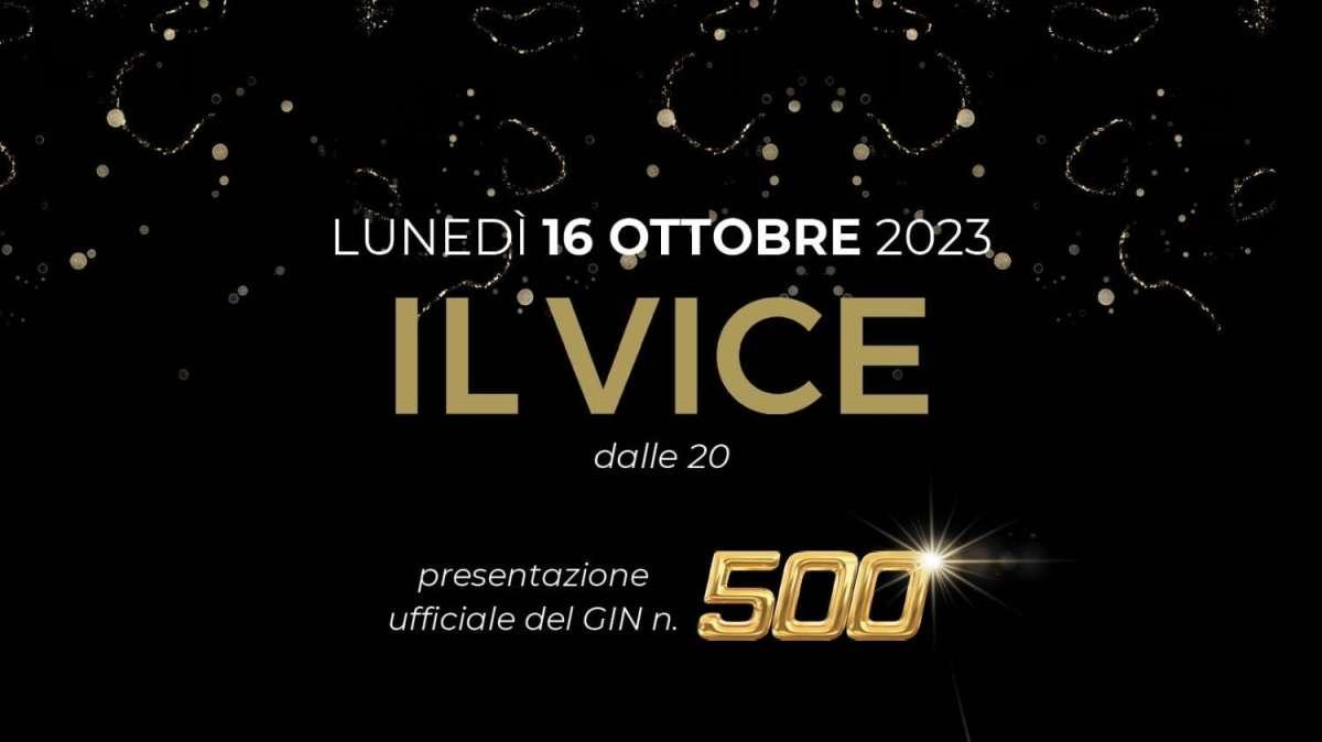Bar «Il Vice» di Curno brinda 20 anni di eccellenza con un Gin memorabile! Lunedì 16 Ottobre il Gran Galà