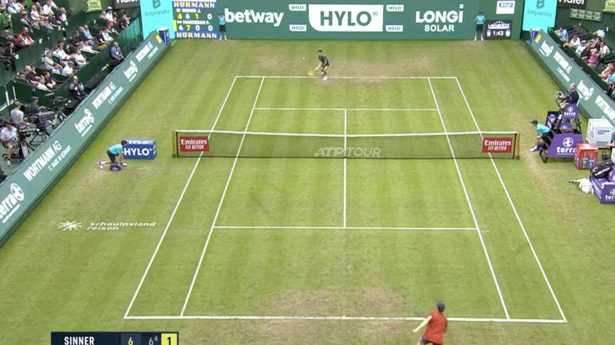 TASPORT24 - ATP Halle, Sinner-Marozsan 6-4, 6-7, 6-3: gli Highlights