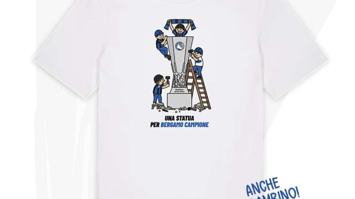 Dea, ecco la maglia celebrativa: tifosi mobilitati per la statua di «Bergamo Campione»