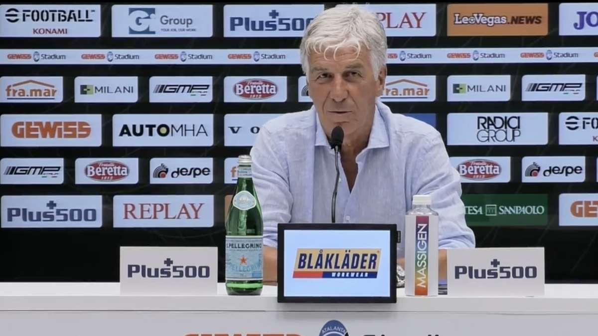 Gasperini in conferenza alla vigilia del match del Dall'Ara contro il Bologna 