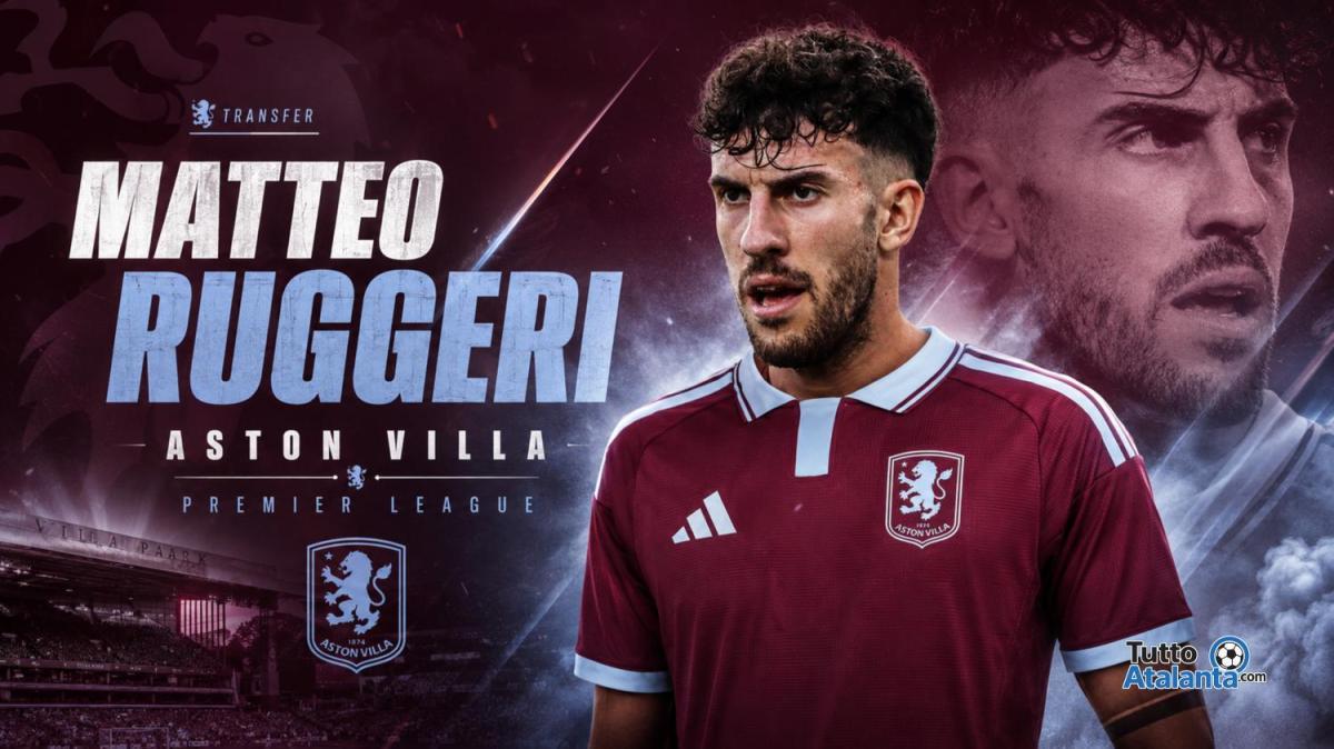 Ruggeri verso l'Aston Villa: 38 milioni e ingaggio raddoppiato a 5 Mln a stagione