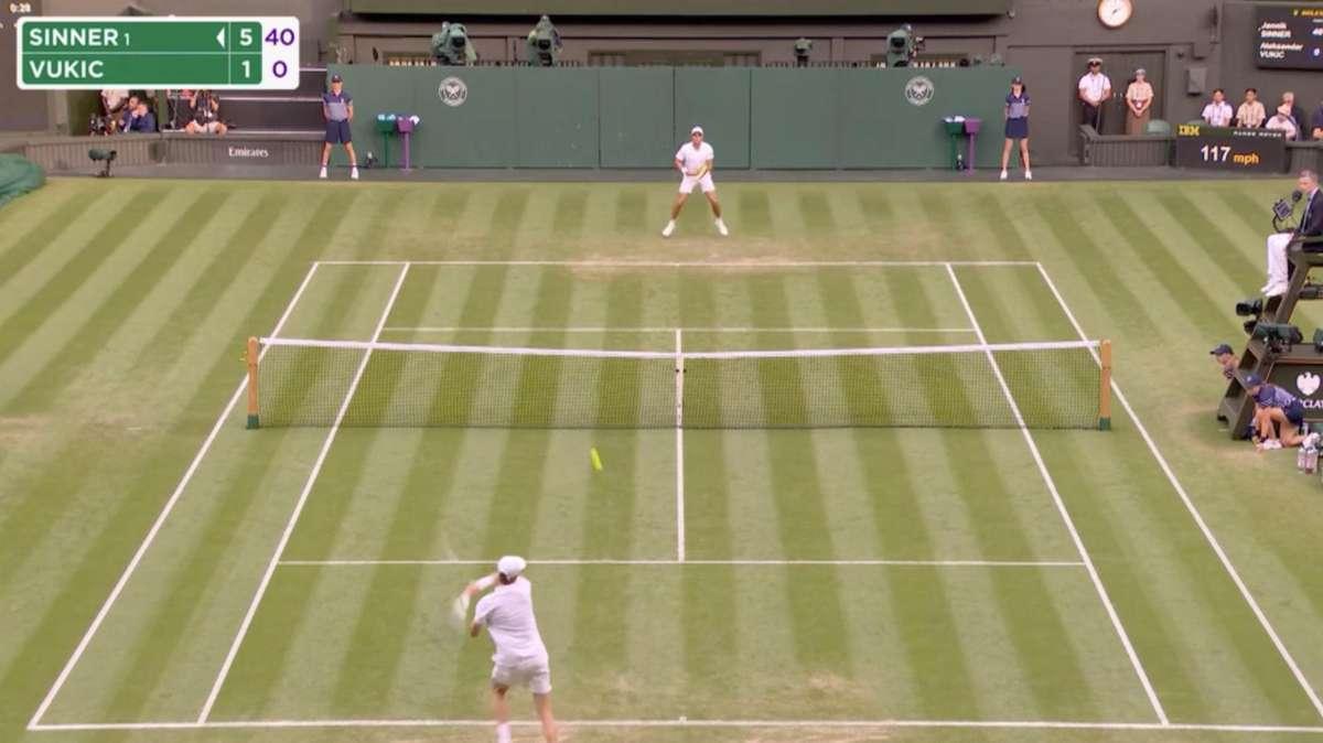 TASPORT24 - Wimbledon: Sinner da record, scatta l'allarme Djokovic