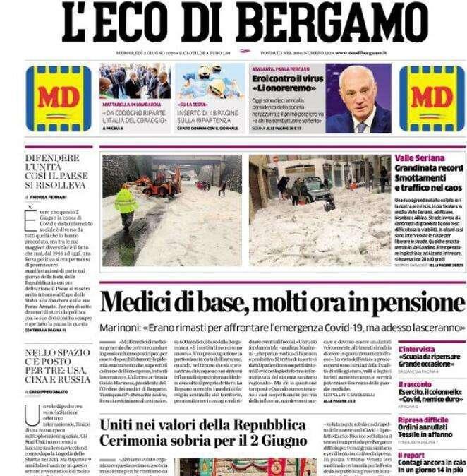 L'Eco di Bergamo: "Medici di base, molti ora in pensione"